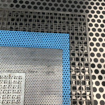 430 201 304 Decorative Perforated Sheet Metal Anti Corrosion