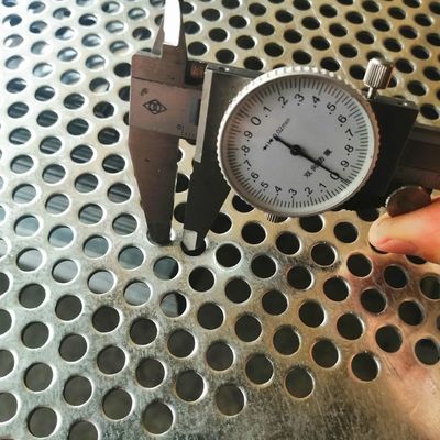 430 201 304 Decorative Perforated Sheet Metal Anti Corrosion